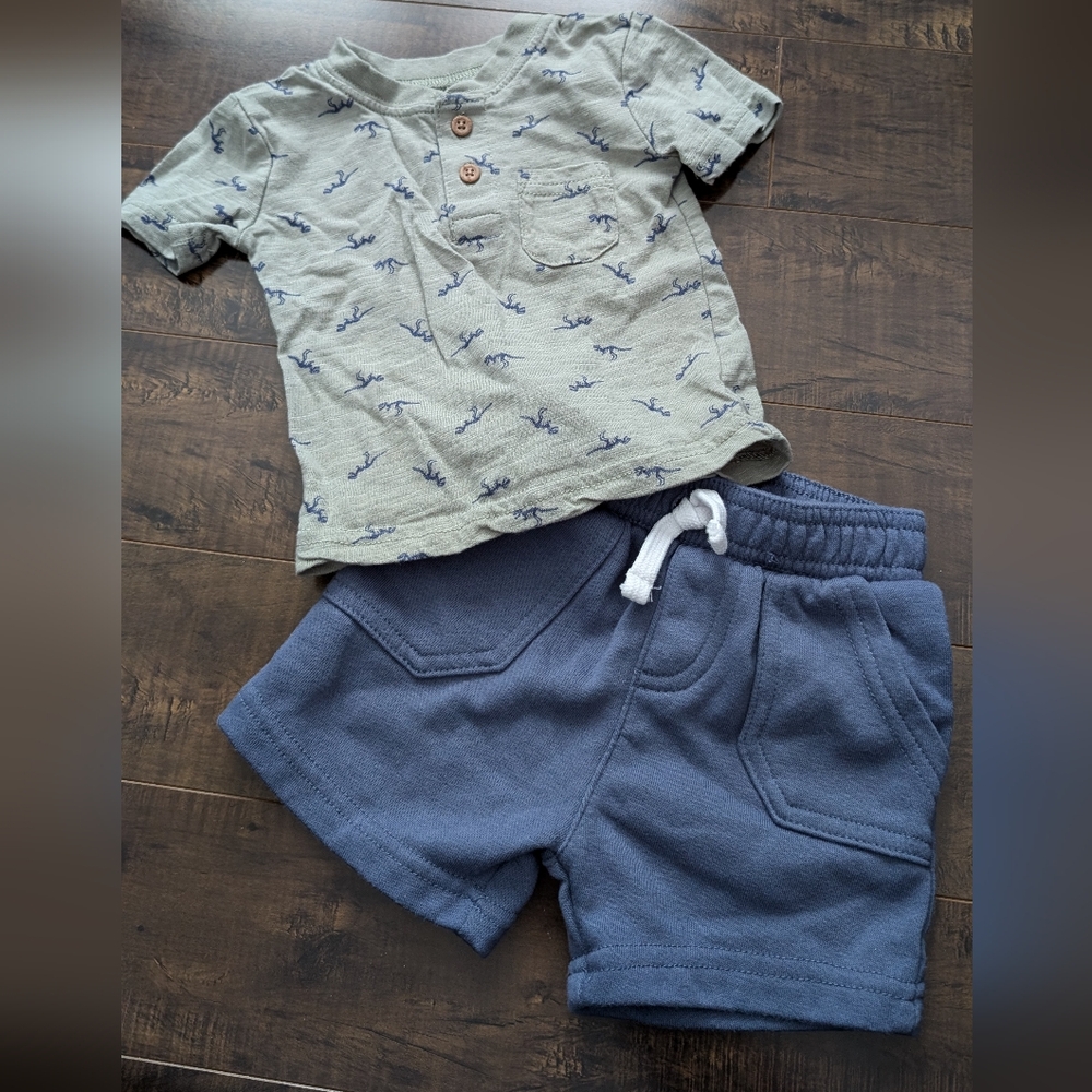 3/$30 Dinosaur summer outfit